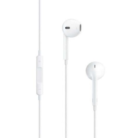 Apple EarPods Earphones - Built-In Microphone - Volume Control - 3.5mm Jack - White