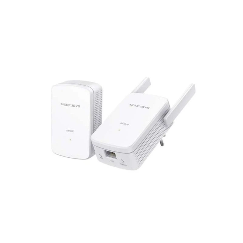Mercusys MP510 Kit WiFi Powerline AV1000 Gigabit - 1000Mbps - Alcance hasta 300m - Gigabit Ethernet
