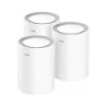 Cudy Pack de 3 Sistemas WiFi Mesh 7 Gigabit Dual Band BE3600 - Velocidad hasta 1000Mbps - 3 Puertos - Antenas Internas - Color