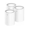 Cudy Pack de 3 Systèmes WiFi Mesh 7 Gigabit Dual Band BE3600 - Vitesse jusqu'à 1000Mbps - 3 Ports - Antennes Internes - Couleur