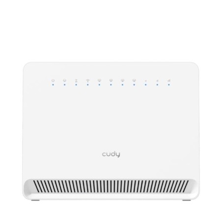 Cudy Gigabit WiFi 4G LTE Cat 6 AC1200 Router - Speed up to 1000Mbps - 4 Ports - Internal Antennas - 1 Nano SIM Slot - Cat 6