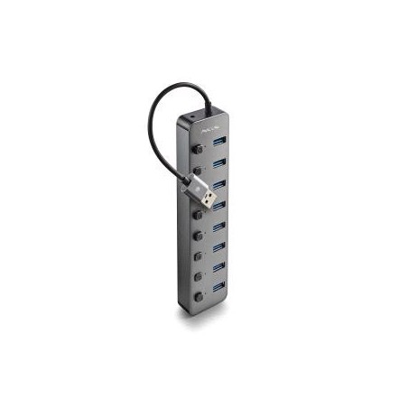 NGS IHUB8 USB 3.0 Hub - 8 USB 3.0 Ports with Switches - Up to 5Gbps
