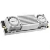 PNY CS3150 M2 SSD Solid State Drive 2TB NVMe PCIe Gen5 x4 with Heat Sink - White