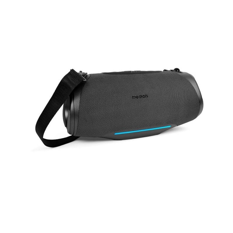 Medion Life P61762 L Speaker 50W - Bluetooth 5.3 - Broadcast Mode - Water Resistant - Up to 47 Hours Battery Life - RGB