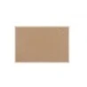 Bi-Office Tablero de Corcho Doble Cara 900x600mm Marco Natural