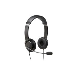 Kensington Casque HiFi USB avec Microphone - Son Stéréo - Grand Confort - Suppression du Bruit - Câble USB de 1.82m