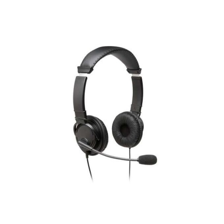 Kensington Auscultadores HiFi USB com Microfone - Som Estéreo - Grande Conforto - Supressão de Ruído - Cabo USB de 1.82m