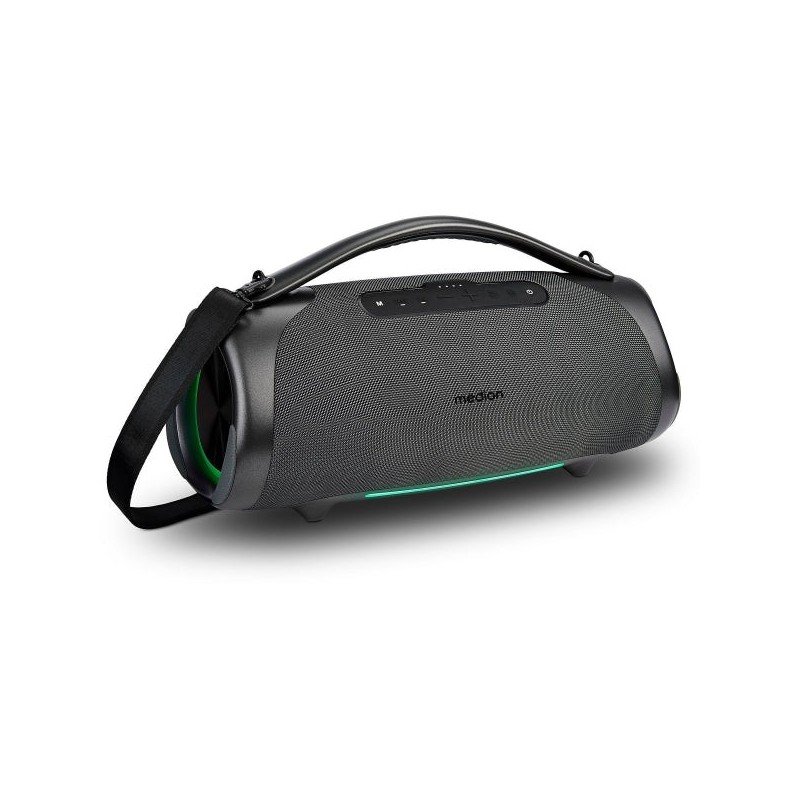 Medion Life P61768 XL Speaker 50W + 50W RMS - Bluetooth 5.3 - Broadcast Mode - Water Resistant - Up to 30 Hours Battery Life