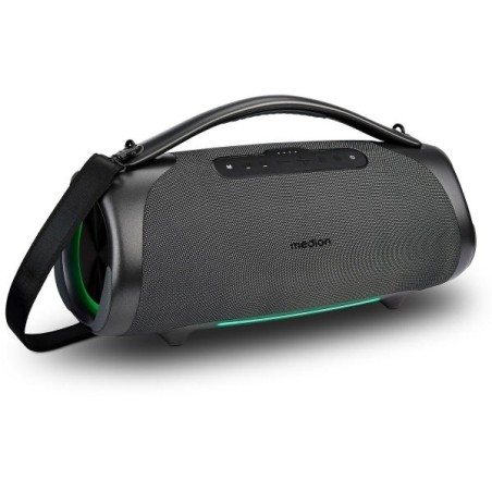 Medion Life P61768 XL Speaker 50W + 50W RMS - Bluetooth 5.3 - Broadcast Mode - Water Resistant - Up to 30 Hours Battery Life