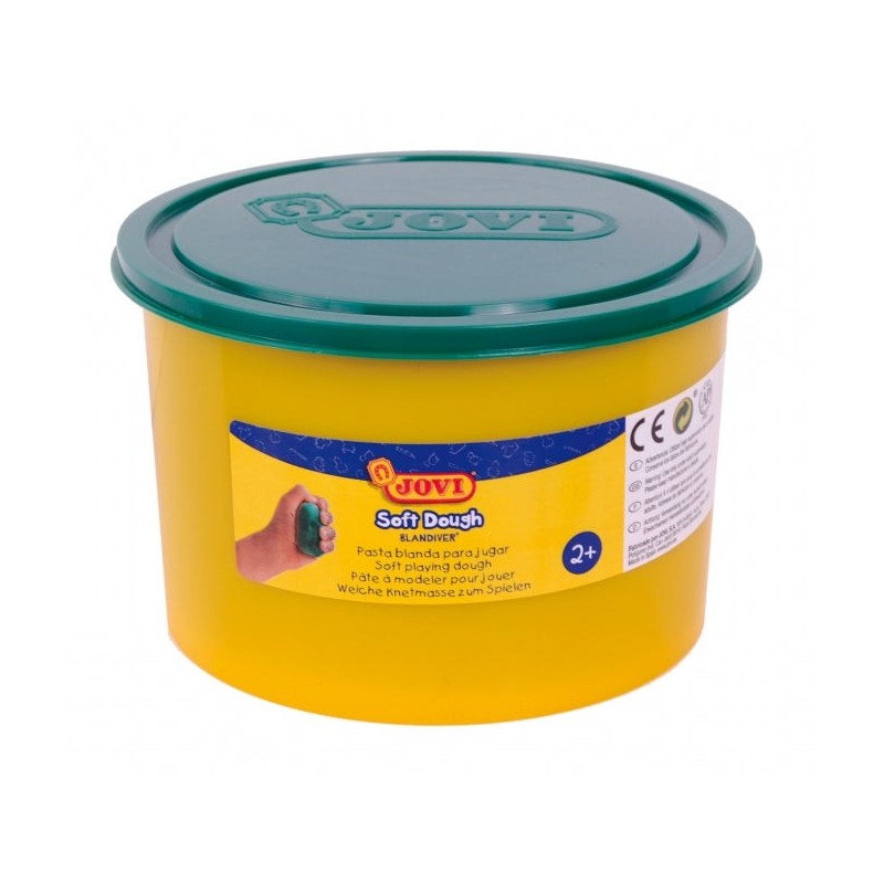 Jovi Soft Dough Blandiver Frasco de Pasta de Modelar 460gr - Macia e Flexível - Fácil de Amassar e Moldar - Ideal para