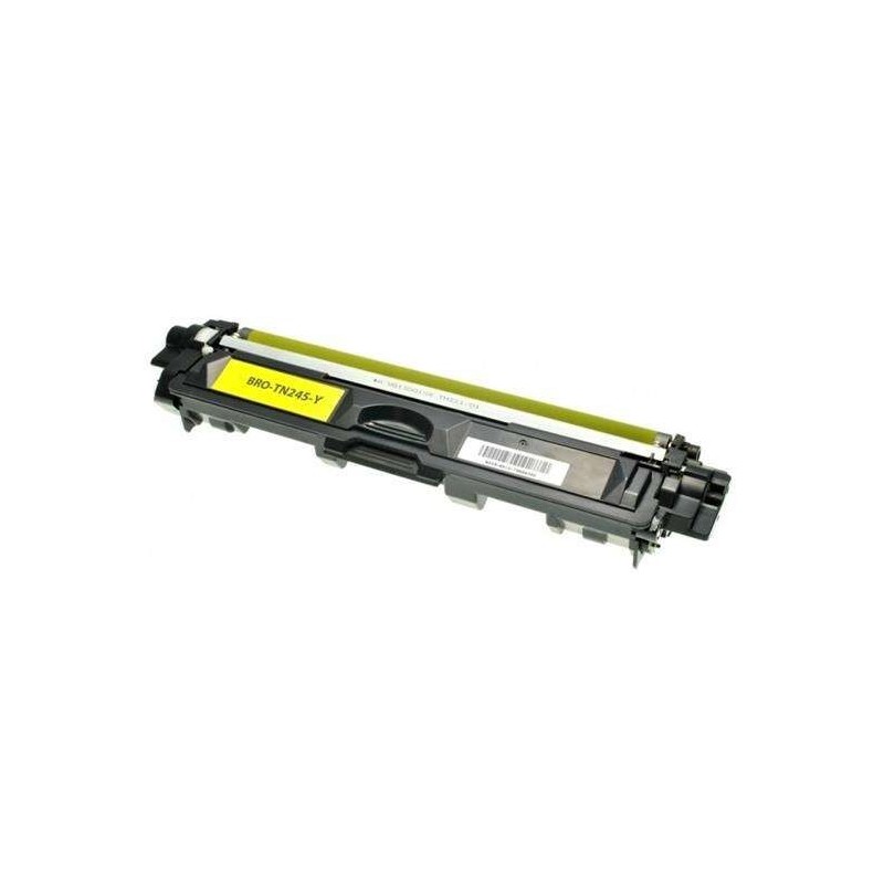 Brother TN241/TN245/TN242/TN246 Amarelo Cartucho de Toner Genérico - Substitui TN241Y/TN245Y/TN242Y/TN246Y