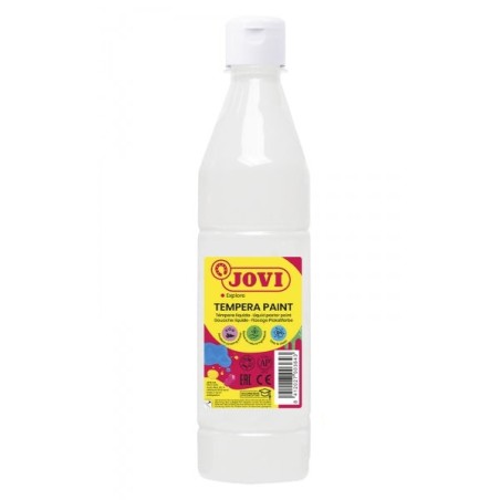 Jovi Tempera Paint Tempera Liquida 500ml - Base Agua - Lista para Usar - Alto Poder Cubriente - Secado Rapido - Excelente