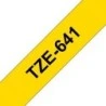 Brother TZe641 Ruban d'Étiquettes Laminé Générique - Texte Noir sur Fond Jaune - Largeur 18mm x 8 mètres