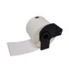 Brother DK22214 - Etiquetas genéricas de tamanho personalizado - Largura 12 mm x 30,48 metros - Texto preto sobre fundo branco