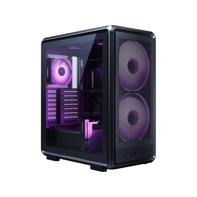 Cooler Master Masterframe 500 Caja Torre E-ATX - 2 Ventiladores 200mm RGB Frontales - Ventana Lateral - Paneles Intercambiables