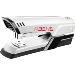 Maped Half Strip A-3545 Metal Desktop Stapler - Up to 25 Sheets at Once - Accepts 24/6 and 26/6 Staples - Open and Closed