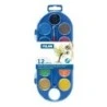 Milan Boîte de 12 Aquarelles Ø30 mm + Pinceau Série 101 - Mélangeable - Couleurs Assorties