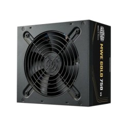 Cooler Master MWE V3 Fonte de Alimentação 80+ Gold 750W - ATX 3.1 - 12V-2X6 - PFC Ativo - Não Modular