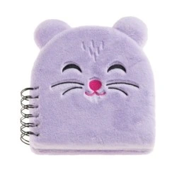 Miquel Rius Back2Fun Cuaderno Peluche Hamster - 160 Hojas Rayadas de Papel 80 g/m2 - Guardas Estampadas y Primera Pagina con