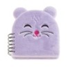 Miquel Rius Back2Fun Cuaderno Peluche Hamster - 160 Hojas Rayadas de Papel 80 g/m2 - Guardas Estampadas y Primera Pagina con