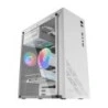 Mars Gaming MC100 Semi-Tour Gaming - Acier Ultra-léger - Refroidissement Avancé CONVECT-COOL - Éclairage Fixed RGB - Support