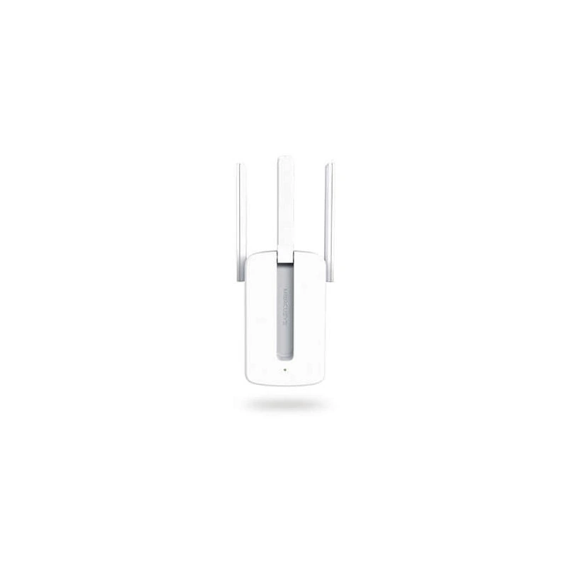 Mercusys Repetidor Amplificador Extensor de Red WiFi - Hasta 300Mbps - Tecnologia MIMO - Boton WPS - 3 Antenas Externas