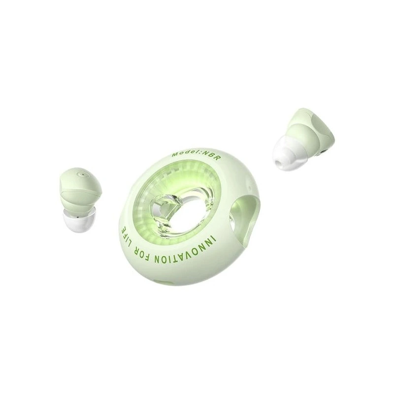 Vention Tiny T17 Auscultadores Bluetooth 5.3 com Estojo de Carregamento - True Wireless - 6h Autonomia - LED - Cor Verde