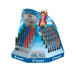 Pilot One Piece Display of 24 Frixion Ball Pens + 24 Frixion Ball Plus Pens - Erasable - Refillable - Assorted Colours