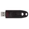 Sandisk Cruzer Ultra Memória USB 3.0 64GB - até 80MB/s de Transferência - Cor Preto (Pen USB)