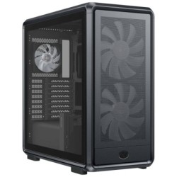Cooler Master Masterframe 600 E-ATX Tower Case - 2 200mm RGB Front Fans - 1 120mm RGB Rear Fan - Side Window - Interchangeable