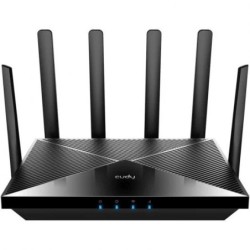 Cudy P5 5G SA/NSA AX3000 WiFi 6 CPE Dual Band Router - 4x LAN Ports 1000/100/10 Mbps - 6 External Antennas