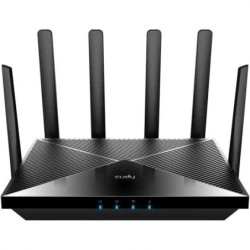 Cudy P5 Router 5G SA/NSA AX3000 Wi-Fi 6 CPE Dupla Banda - 4x Portas Lan 1000/100/10 Mbps - 6 Antenas Externas