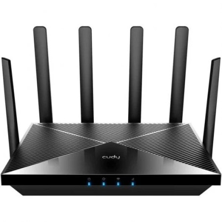 Cudy P5 Router 5G SA/NSA AX3000 Wi-Fi 6 CPE Dupla Banda - 4x Portas Lan 1000/100/10 Mbps - 6 Antenas Externas