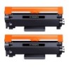 Brother TN2420/TN2410 Black Pack of 2 Compatible Toner Cartridges
