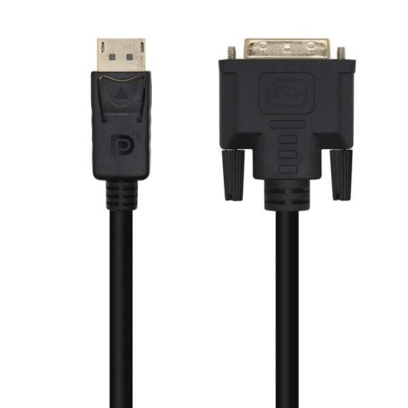 Aisens Displayport to DVI Converter Cable - DP/M-DVI/M - 3,0m - Black