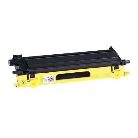 Brother TN135/TN130 Jaune Cartouche de toner Générique - Remplace TN135Y/TN130Y