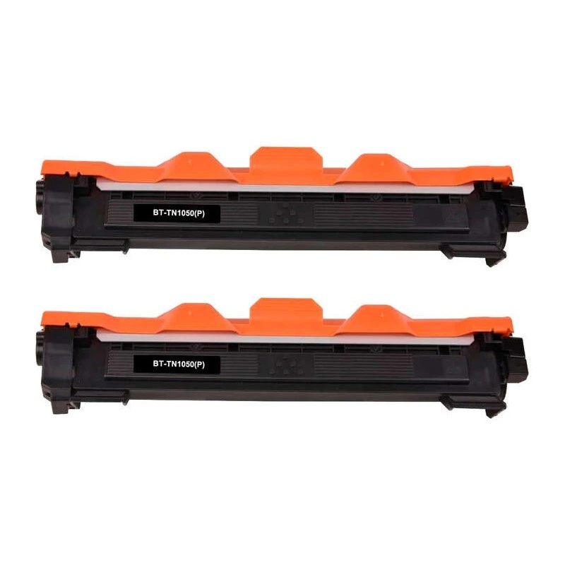 Brother TN1050 Noir Pack de 2 Cartouches de Toner Génériques