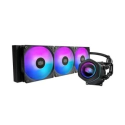 Cooler Master Masterliquid 360 Core Nex ARGB Kit de Refrigeracion Liquida - Ventiladores Preinstalados ARGB - Iluminacion