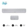 Subblim Pack Ergo Airpadding Apoio de Pulso para Teclado e Rato - Espuma Viscoelástica 65D - Tecido AirMesh Transpirável - Base