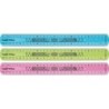 Maped Twist´n Flex Regla de Flexible 30cm - Irrompible - Doble Graduacion - Colores Aleatorios Azul, Rosa y Verde