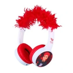 Redlox by Chuster Tuber Auriculares Bluetooth 5.3 con Pelo - Altavoz 30mm - Bateria 200mAh - Autonomia hasta 24h - Alcance 10m
