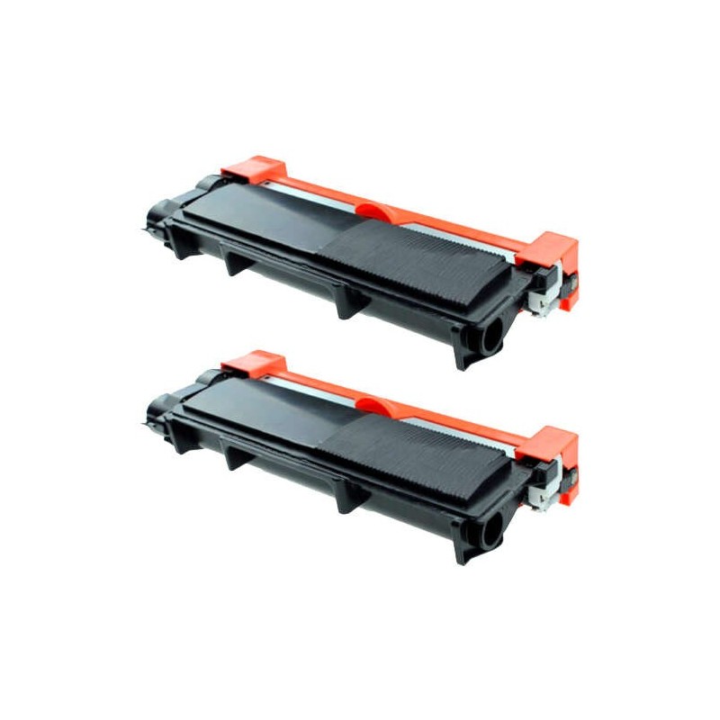 Brother TN2320/TN2310 Black Pack of 2 Compatible Toner Cartridges