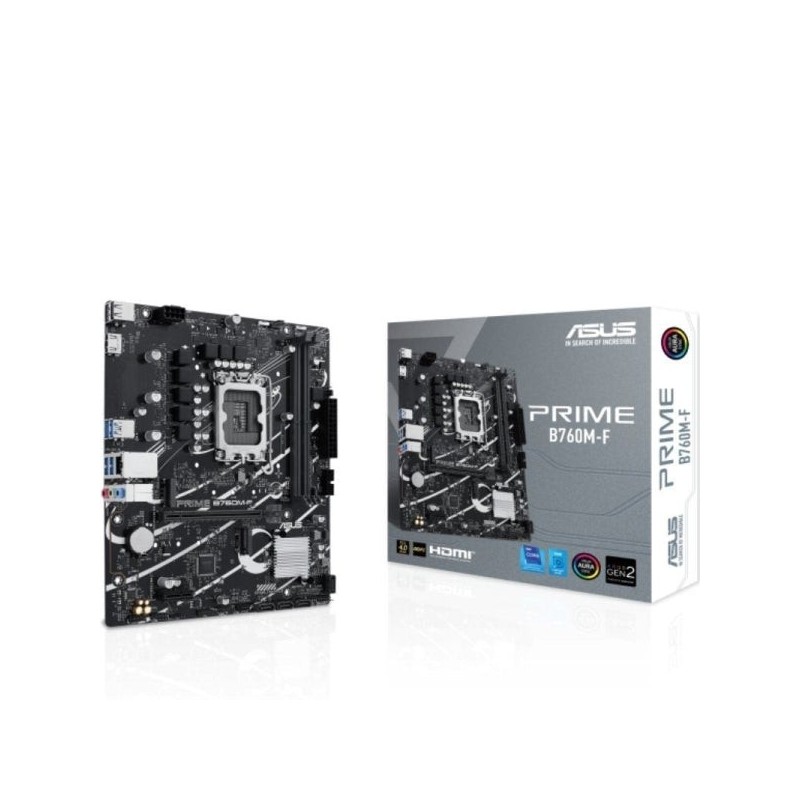 Asus PRIME B760M-F Placa Principal 2xDDR5 M.2, PCIe 4.0, Sata III, HDMI, MicroATX