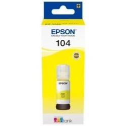 Epson 104 Yellow Original Ink Bottle - C13T00P440