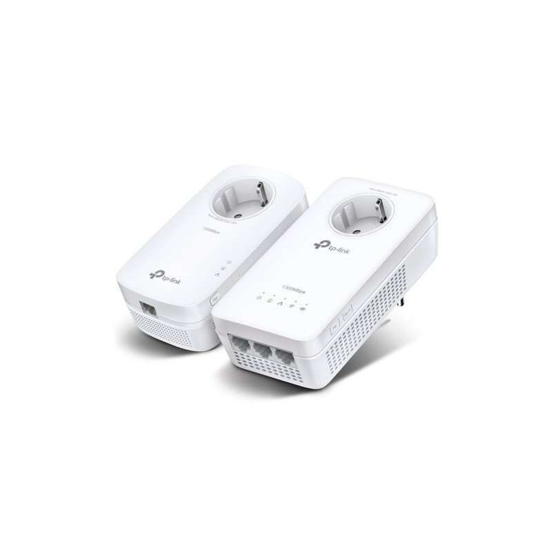 TP-Link KIT Powerline WiFi AC1200 - Enchufe Incorporado - 3 Puertos Gigabit Ethernet - Doble Banda hasta 867Mbps