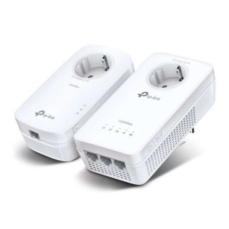 TP-Link KIT Powerline WiFi AC1200 - Enchufe Incorporado - 3 Puertos Gigabit Ethernet - Doble Banda hasta 867Mbps