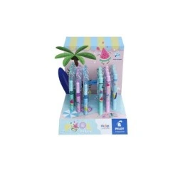Pilot Pool Party Expositor de 12 Boligrafos Frixion Ball + 12 Boligrafos Frixion Ball Clicker - Borrables - Recargables
