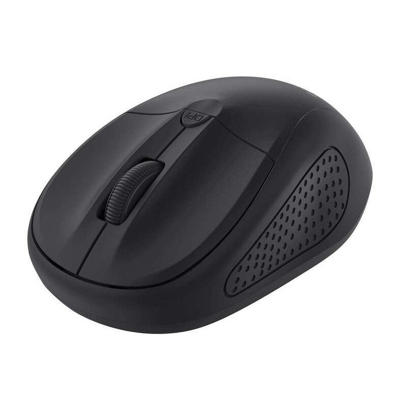 Trust Primo Wireless Mouse - 1600dpi - 4 Buttons - Black