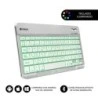 Subblim Teclado Smart Backlit Bt - Conectividad Bluetooth 30 - Iluminacion Ajustable en 7 Colores - Diseño Delgado de 6mm