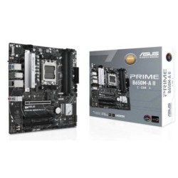 Asus Prime B650M-A II-CSM Carte Mère AMD5 4x DDR5 - HDMI, M.2, 4x Sata III, USB 2.0, 3.2, RJ-45, DisplayPort, MicroATX